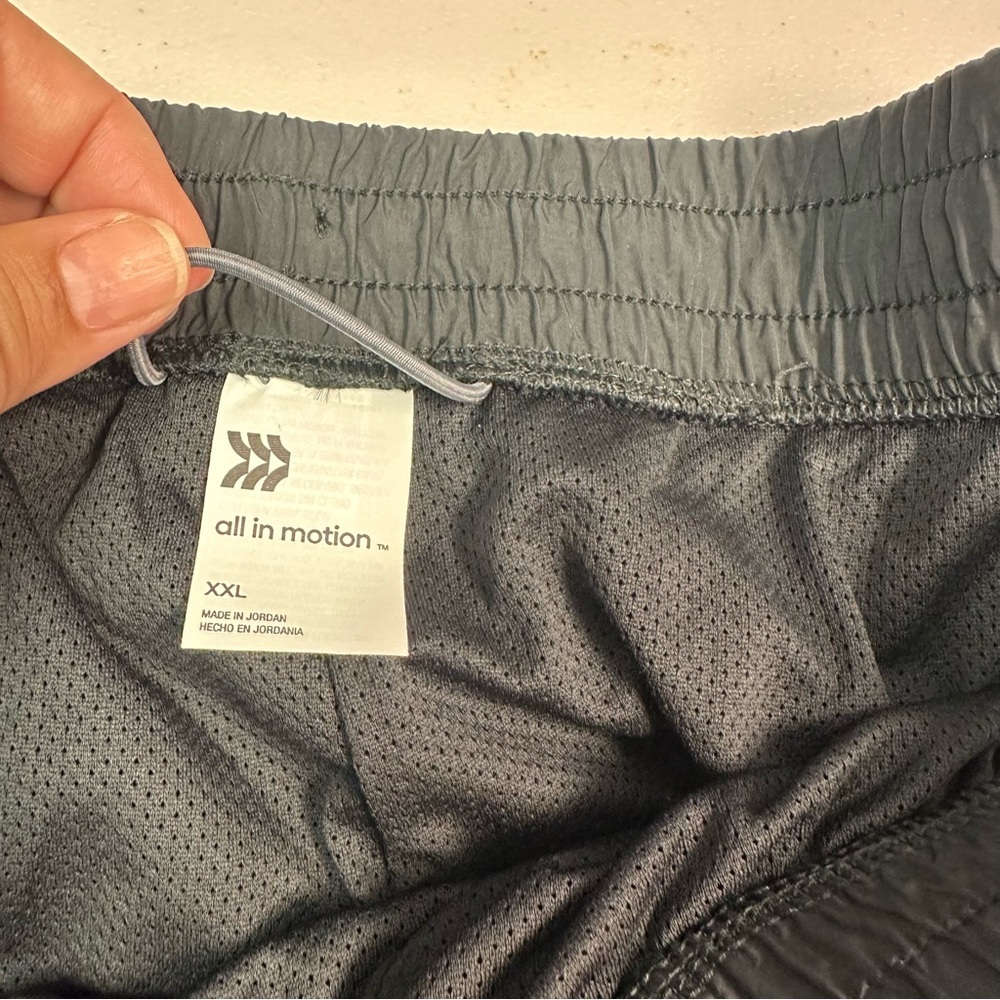 All In Motion | Men Black‎ Drawstring Shorts - Picture 6 of 6